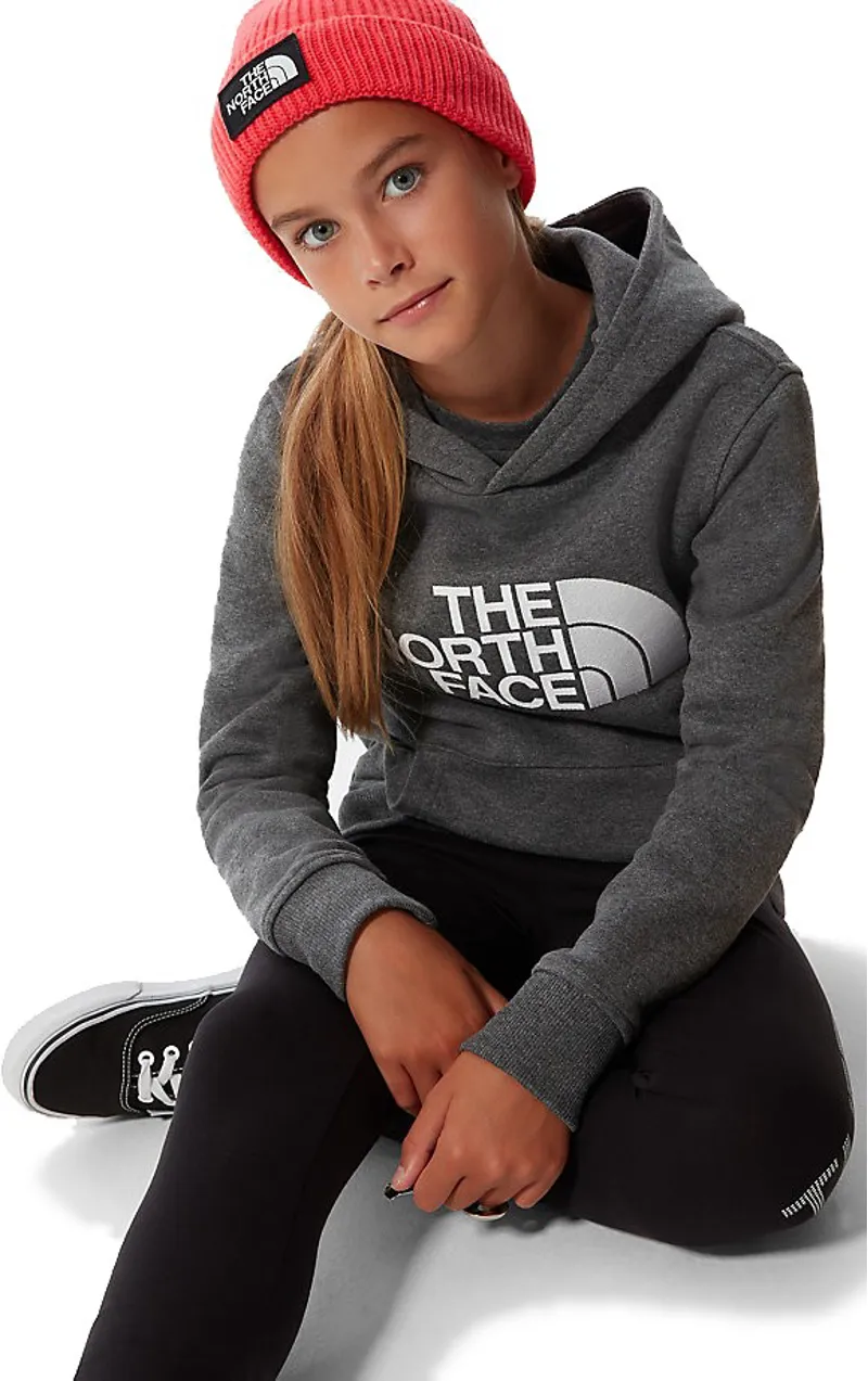 The North Face Youth Drew Peak Pullover Hoodie - TNF Medium Grey Heather-3